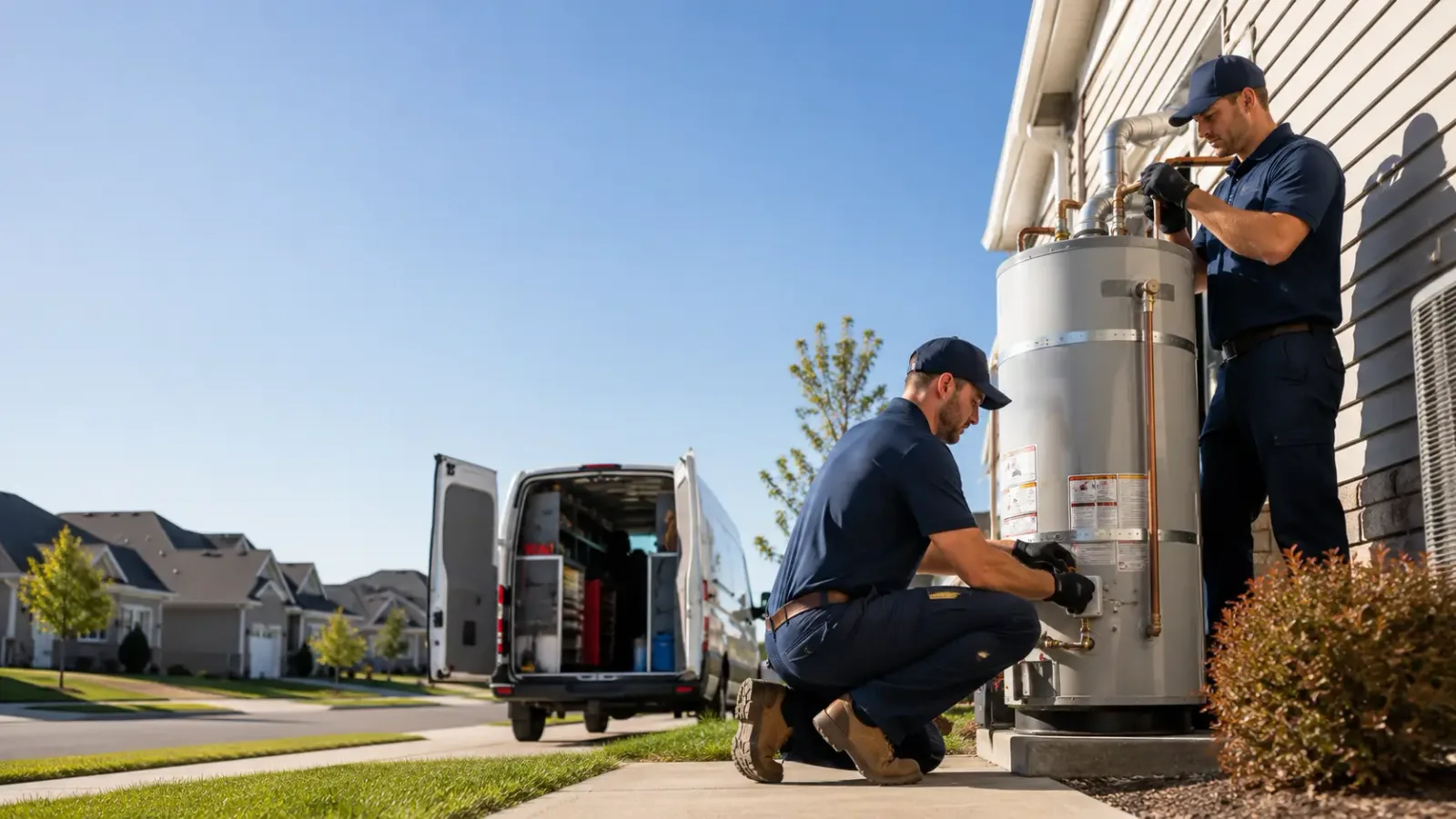 Water Heater Installation in Sussex, VA